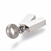 Non-Tarnish 304 Stainless Steel Charms STAS-F259-028P-2