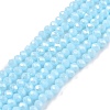 Electroplate Glass Beads Strands LS-EGLA-A044-P1mm-A06-1