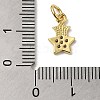 Rack Plating Brass Pendants KK-M271-05G-3