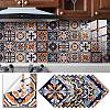 PVC Tiles Moroccan Design Self-Adhesive Wall Stickers PW24030216407-1