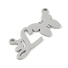 Non-Tarnish 304 Stainless Steel Pendants STAS-L279-002P-L-2