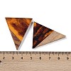 Resin & Wood Pendants WOOD-F015-06D-3