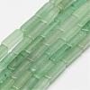 Natural Green Aventurine Beads Strands G-N0175-06-4x13mm-1