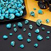 SUPERFINDINGS Synthetic Turquoise Beads Strands TURQ-FH0001-01-4