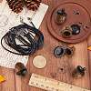 SUNNYCLUE DIY Acorn Locket Necklace Making Kit WOOD-SC0001-59A-3