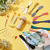 WADORN DIY Wood Mushroom Darning Sewing Tool Kits DIY-WR0003-82-4