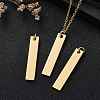 304 Stainless Steel Pendants STAS-S105-T605D-2-7