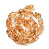 Natural Citrine Beads Strands G-H074-C02-03-3