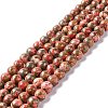 Assembled Synthetic Pyrite and Dyed Howlite Beads Strands G-K317-A03-04-1