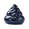 Natural Obsidian Carved Poop Shape Figurines PW-WG63975-01-1