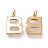 Brass Enamel Pendants KK-R139-04B-2