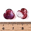 Baking Paint Transparent Glass Bead Caps DGLA-N014-09A-01-3