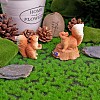 6Pcs Resin Animal Garden Statue JX165A-3