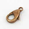 Eco-Friendly Brass Lobster Claw Clasps KK-J270-95-903-NR-2