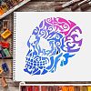 Plastic Reusable Drawing Painting Stencils Templates DIY-WH0172-182-6