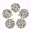 Natural Dalmatian Jasper Pendants G-T112-24K-1