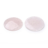 Natural Rose Quartz Cabochons G-L553-22A-3