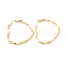 Rack Plating Brass Heart Hoop Earrings for Women EJEW-I277-07G-1