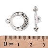 Tibetan Style Alloy Toggle Clasps LS-LF1081Y-NF-3