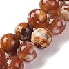 Natural Fire Crackle Agate Beads Strands G-G163-A01-03-1