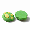 Opaque Resin Cabochons LS-RESI-WH0035-17C-2