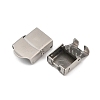 304 Stainless Steel Watch Band Clasps STAS-U055-01D-P-2