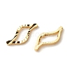Brass Linking Rings KK-F831-012G-RS-3