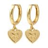 Rack Plating Brass Hoop Earrings EJEW-B062-42G-1