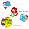 SUNNYCLUE DIY Diamond Painting Stickers Kits For Kids DIY-SC0011-46-5