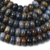Natural Dumortierite Beads Strands G-A280-A11-02-4