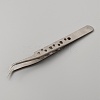 Stainless Steel Carved Ponited Tweezers TOOL-WH0125-49-1