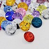 Acrylic Rhinestone Buttons BUTT-J001-M-1