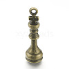 Alloy Chess Pendants X-PALLOY-H201-05AB-2