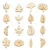 100Pcs Wooden Cabochons WOOD-CJ0001-39-1