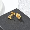 304 Stainless Steel Stud Earrings for Women STAS-Z117-14G-01-3