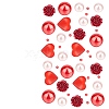 Valentine's Day Themed Acrylic Desktop Decorative Ornaments OACR-WH0042-01C-1