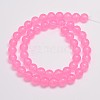 Natural & Dyed Malaysia Jade Bead Strands X-G-A146-8mm-A08-2