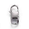 304 Stainless Steel Lobster Claw Clasps STAS-I117-02D-P-1