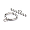 Stainless Steel Toggle Clasps STAS-XCP0001-40-3