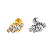 316L Surgical Stainless Steel & G23 Titanium Crystal Rhinestone Labrets for Women Men WG3A239-66-1