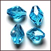 Imitation Austrian Crystal Beads SWAR-F054-13x10mm-10-1