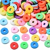 Handmade Polymer Clay Beads CLAY-T019-02B-43-1