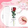 Transparent PE Cone Flower Sleeves ABAG-FZC0002-001A-3