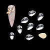 Flat Back Glass Rhinestone Cabochons MRMJ-Q072-45A-1