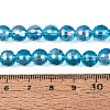 Transparent Glass Beads Strands GLAA-Q107-02A-13-4