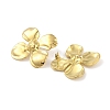 Ion Plating(IP) 304 Stainless Steel Stud Earrings for Women EJEW-B050-13G-2