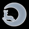 Moon DIY Silhouette Silicone Molds DIY-F148-02B-5
