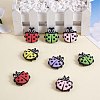 10Pcs 5 Colors Silicone Beads JX773A-3