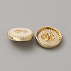 Alloy Enamel Buttons BUTT-WH0029-12B-01KCG-2