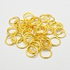 Brass Round Rings KK-WH0084-05B-G-1